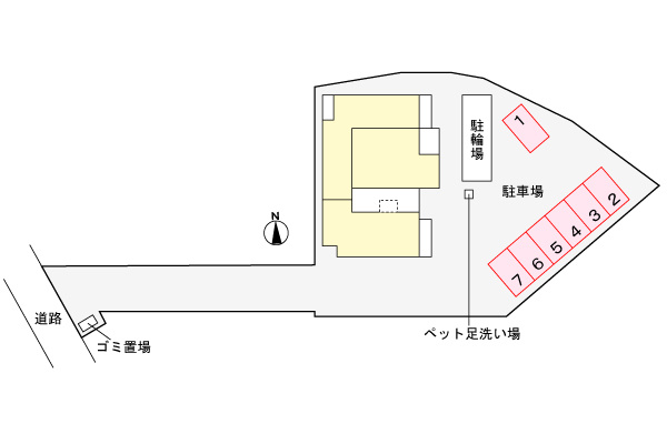 アネラの区画図