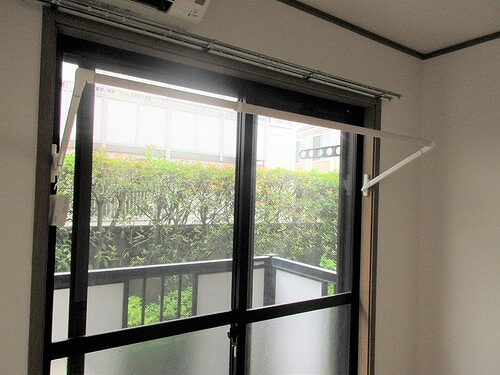 【その他】 | 櫻ハウス大八木 | 室内物干し　※前回募集時撮影2023年7月