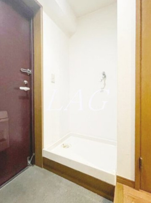 【設備】 | ＥＶＡＮＳ都立大 | 室内洗濯機置き場です。