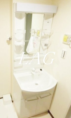 【洗面所】 | 羽田道ソレイユ | 独立洗面台です。