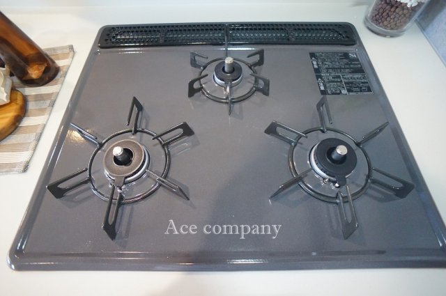 【キッチン】 | メロディーハイム清水谷 | 【3口ガスコンロ☆】