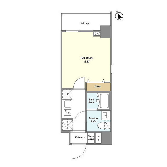 ラクラス下総中山の間取り