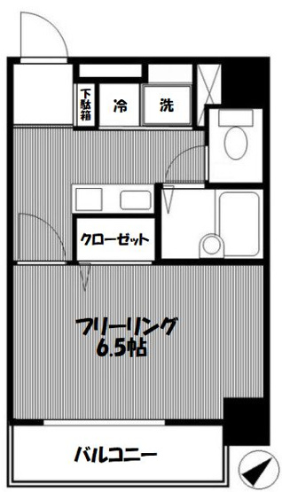 【間取り】 | モンフェリーチェ | 3階の南東向き☆