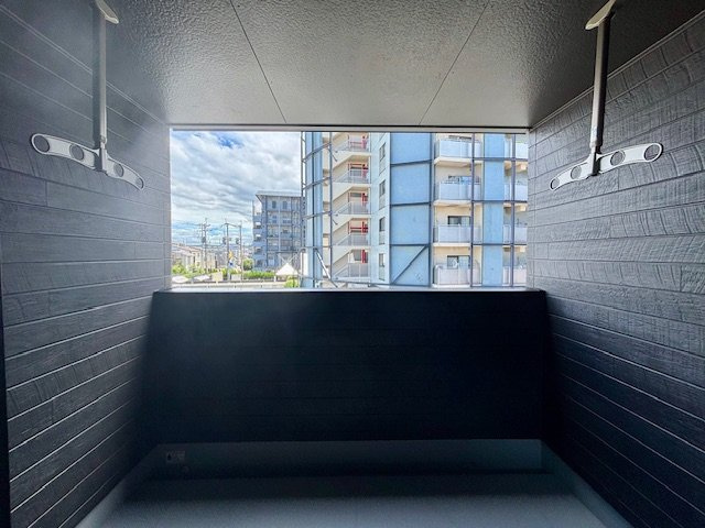 久留米市津福今町　10号地のバルコニー