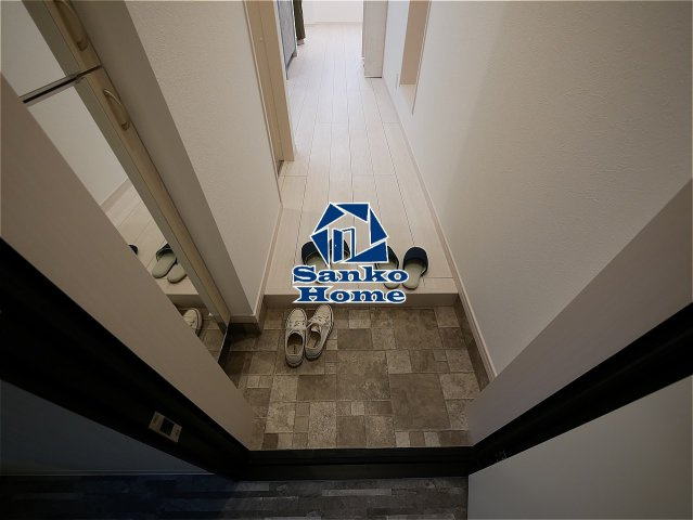 Ferio nishiarai 弐番館の玄関