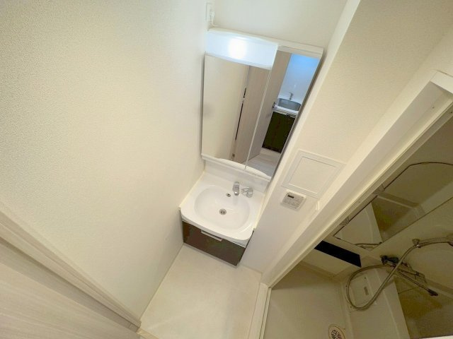 プレサンスOSAKA三国ネオスの独立洗面台