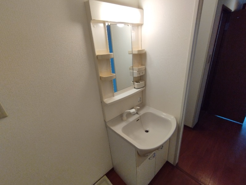 プルートの洗面所