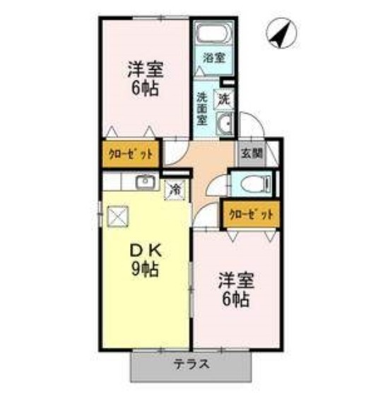 プルートの間取り