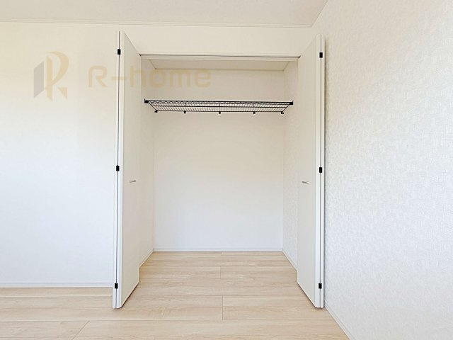 つくば市台町第3　新築戸建て　1号棟の収納|2階は全居室収納スペースを設置！
充分な容量で居住空間もスッキリ♪