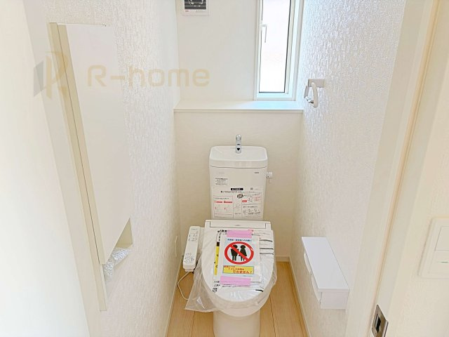 つくば市台町第3　新築戸建て　1号棟のトイレ|2か所のトイレで忙しい時間帯も安心です！