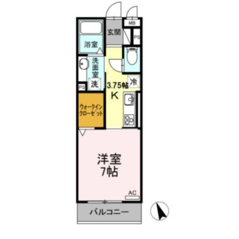 Ｍｉｌｄの間取り