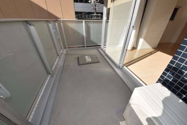 アーバネックス北浜のバルコニー