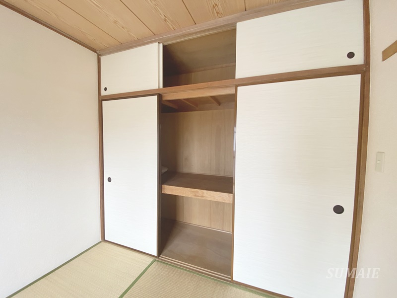 グリーンハイツたかはなの収納|押入れ収納☆