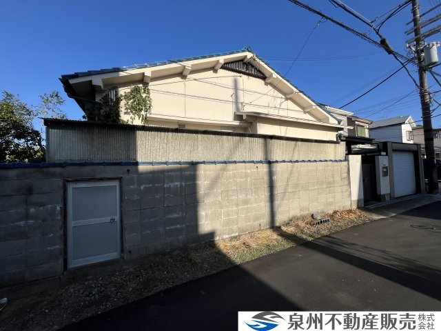 貝塚市森　古家付き土地