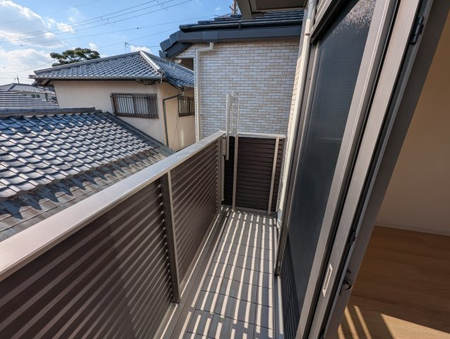ユアメゾン下加茂のバルコニー