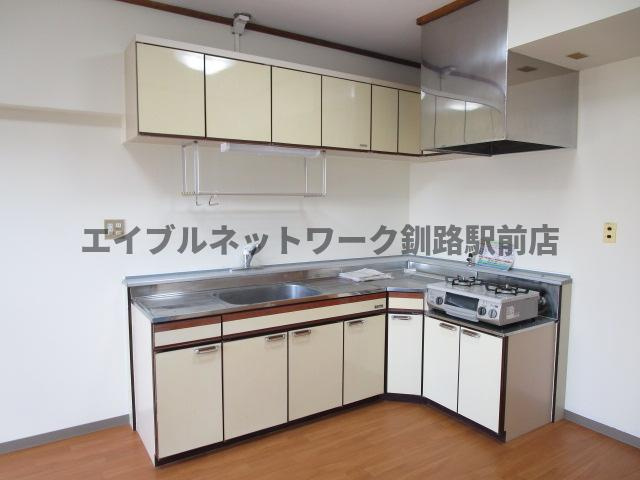 大栄マンション鶴ヶ岱のキッチン
