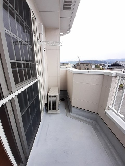 エアリーB棟のバルコニー