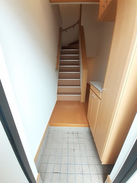 エアリーB棟の玄関