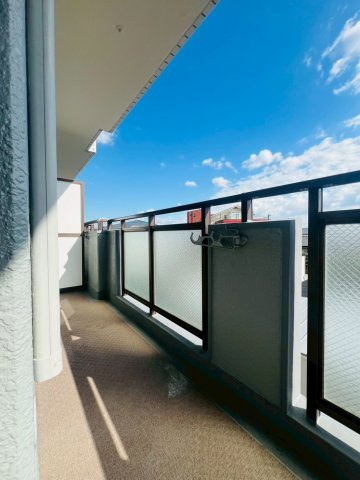 グランデージ明西のバルコニー