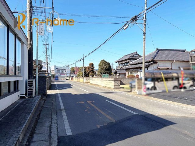 つくば市台町第3　新築戸建て　4号棟の前面道路含む現地写真|『今から見たい！』大歓迎です♪
お気軽にＲ－ｈomeまでお問い合わせください。