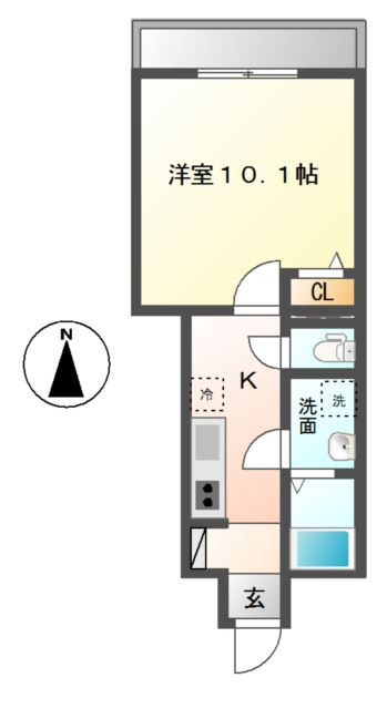 スターテラス七福の間取り