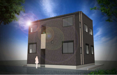 【外観パース】 | ハーモニーテラス足立Ⅻ | 
