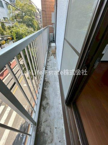 醍醐マンションのバルコニー