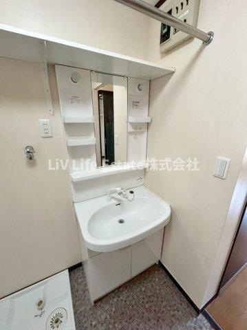 醍醐マンションの洗面所