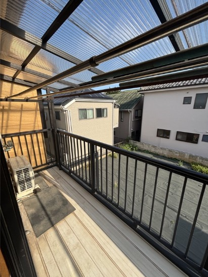 【バルコニー】 | 成増赤塚5丁目戸建 | お洗濯も干せるバルコニー付き