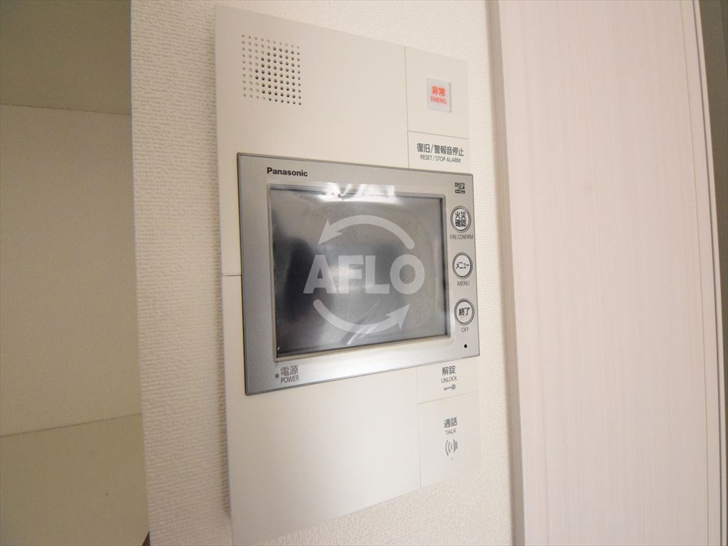 ファーストフィオーレ本町イーストのセキュリティ|ファーストフィオーレ本町イースト　TVモニター付きインターホン