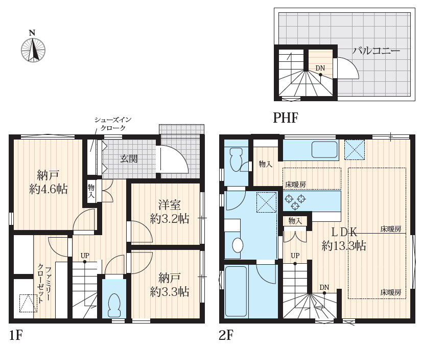 練馬区南田中1丁目 　中古戸建の間取り|間取り図

現地ご見学希望・資料請求などお気軽にお問い合わせ下さい！
03-5990-5201