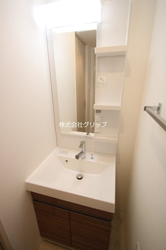 シュガール浜松町の独立洗面台