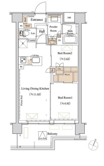 【間取り】 | ブランシエスタ西馬込