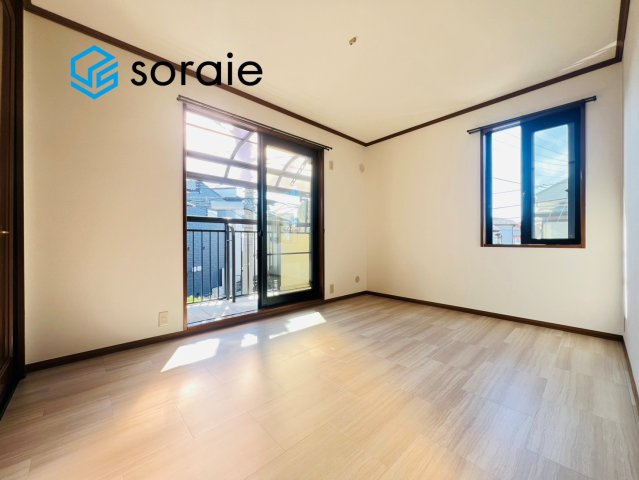 川越市吉田　4LDK＋S　中古戸建て　の寝室|令和7年11月4日撮影。