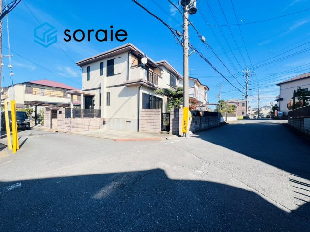 川越市吉田　4LDK＋S　中古戸建て　の前面道路含む現地写真|令和7年11月4日撮影。