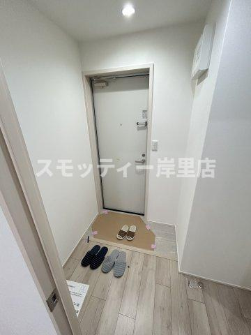 フジパレス遠里小野ウエストの玄関