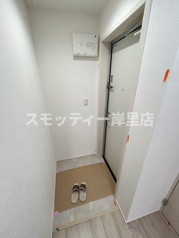 フジパレス遠里小野ウエストの玄関