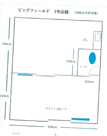 ビッグフィールドの間取り
