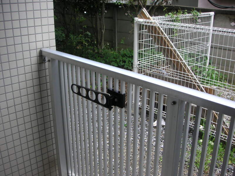 FKマンションのバルコニー