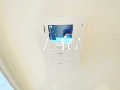 【セキュリティ】 | 岩崎マンション | モニター付きインターフォンです。
