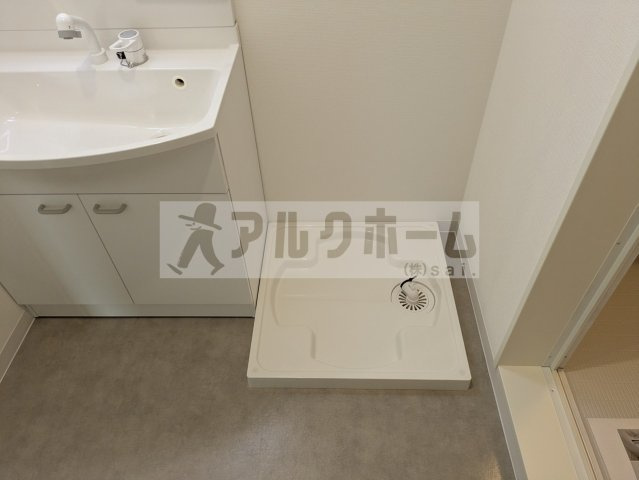 クレア法善寺の洗面所|クレア法善寺