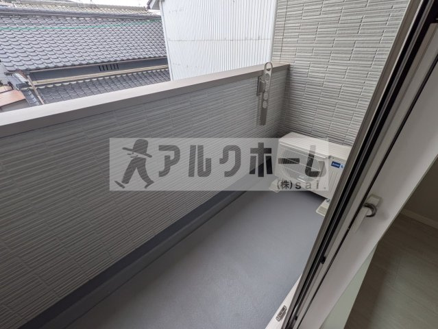 クレア法善寺のバルコニー|クレア法善寺