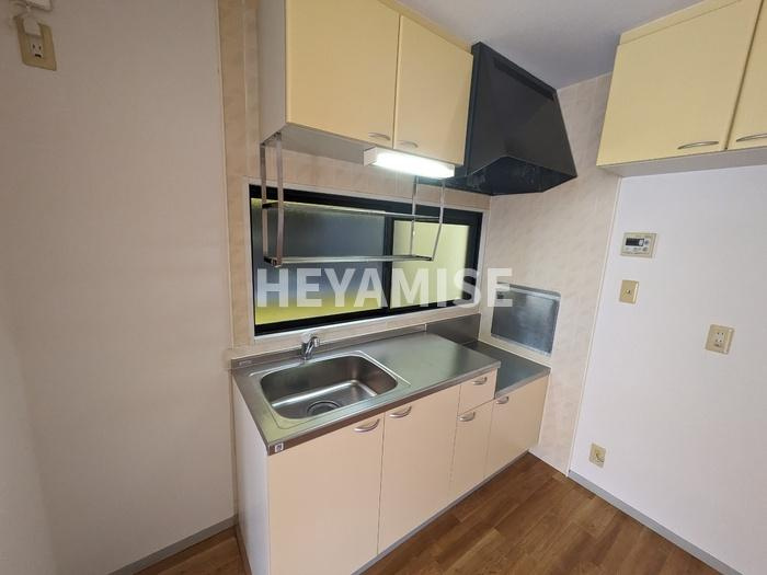 セジュール鬼橋B棟のキッチン