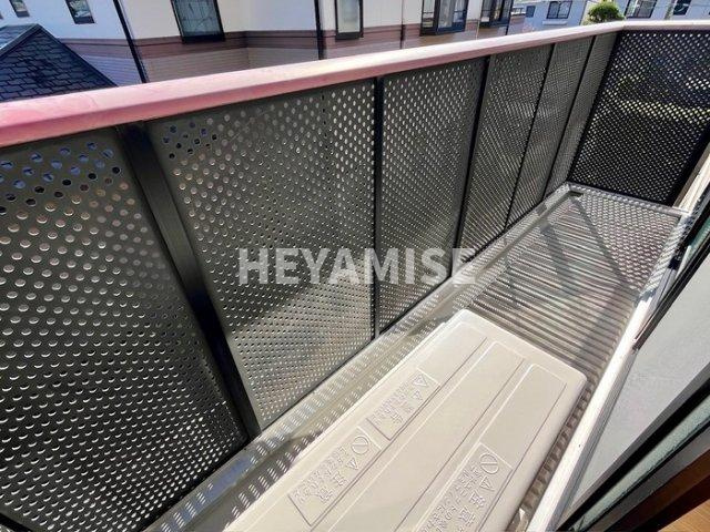 ディアス池田I棟のバルコニー