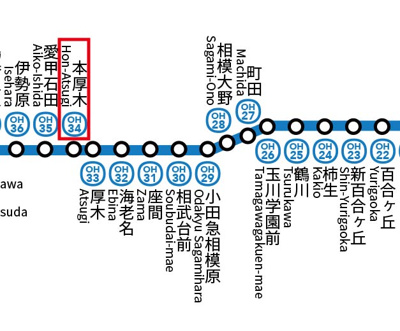 【地図】 | 本厚木リバーサイドマンション弐番館