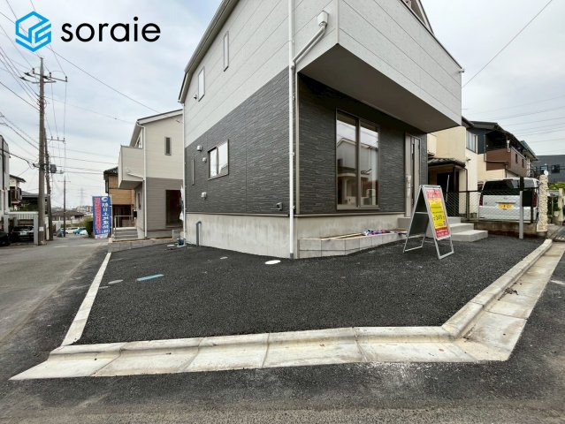 所沢市小手指南第37　新築戸建　クレイドルガーデンの駐車場|4/6撮影