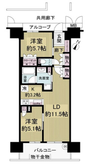 【間取り】 | 大阪ベイレジデンス