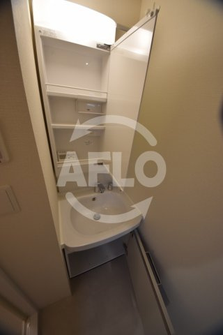 スプランディッド天王寺パークサイドの独立洗面台|スプランディッド天王寺パークサイド　独立洗面台