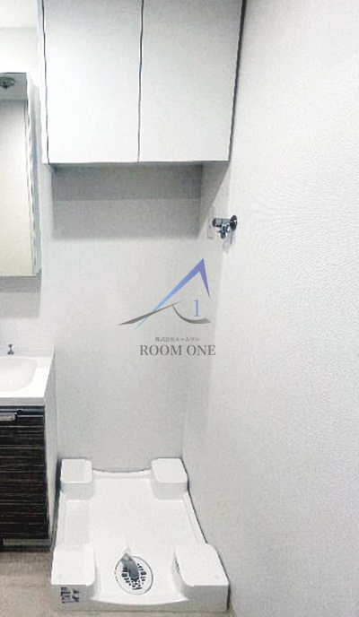 フュージョナル北綾瀬の設備|洗濯機置き場です。