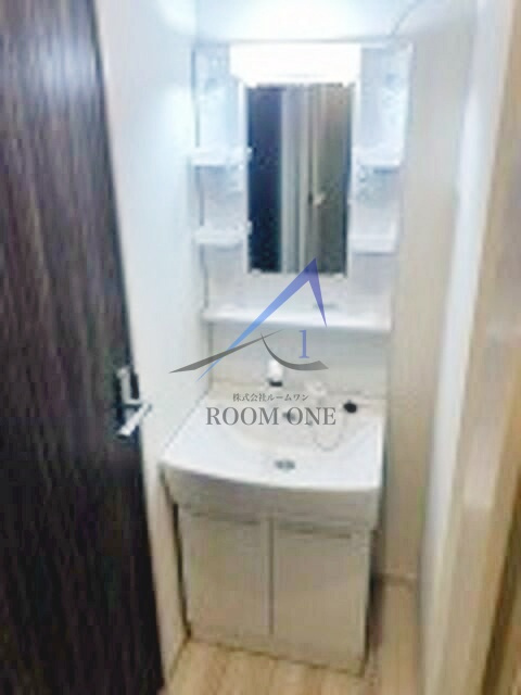 ＭＥＬＤＩＡ八広Ⅲの洗面所|洗面台です。